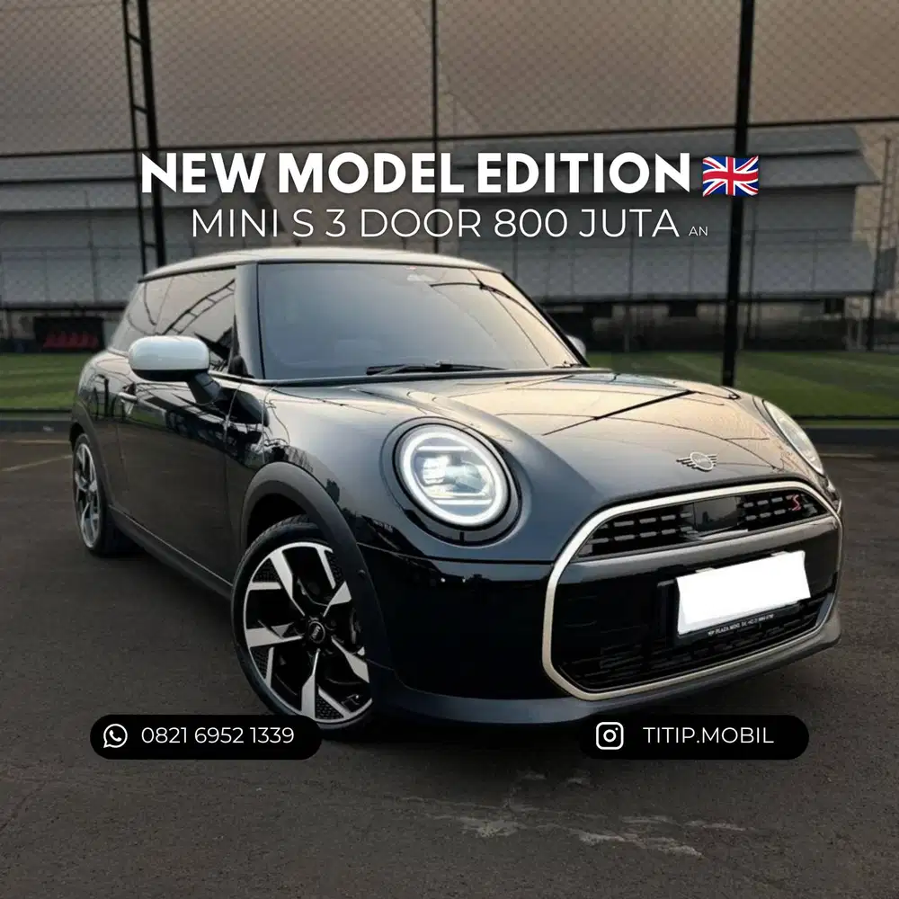 [TERMURAH] MINI COOPER S 3-DOOR NEW MODEL 2025