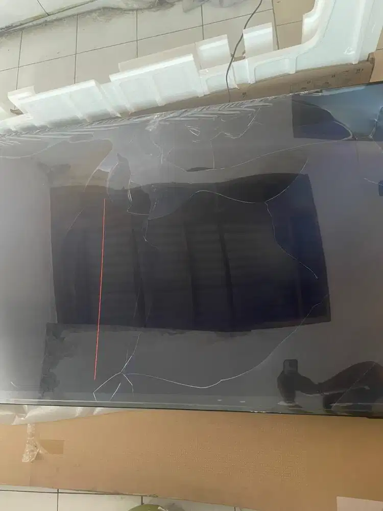 Jual TV Samsung 75 inch Layar Pecah