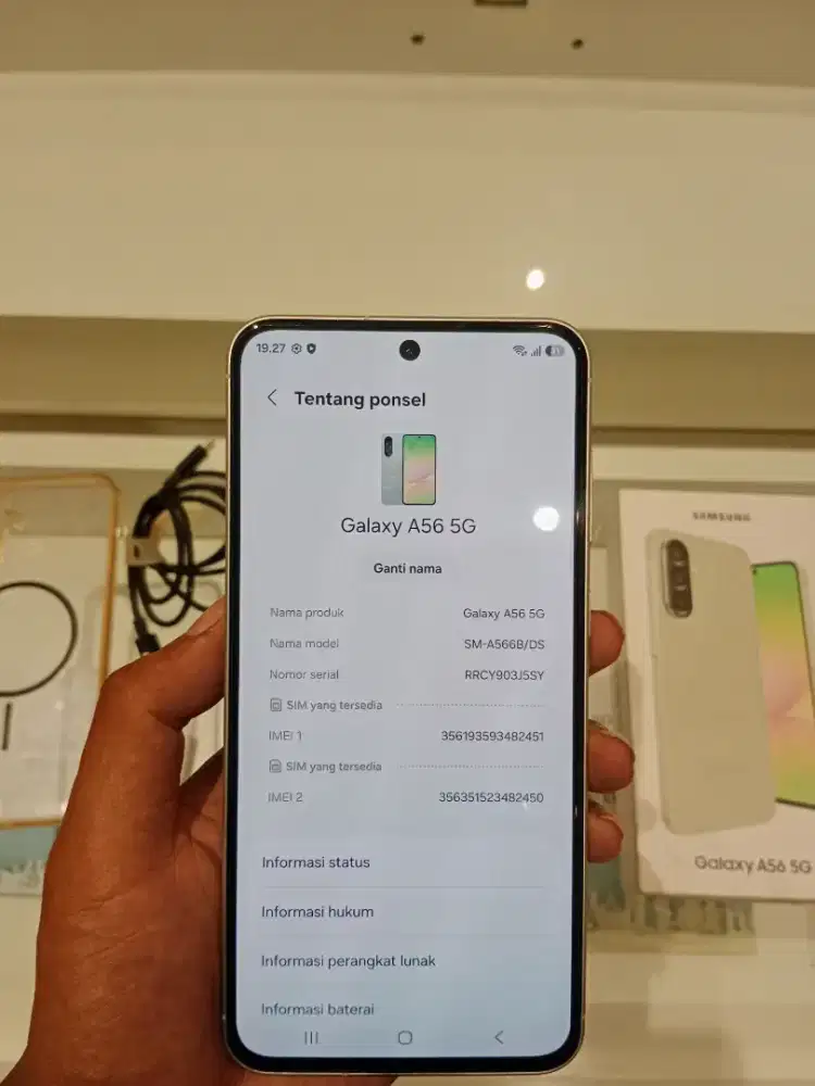 Samsung A56 5G 12/256gb Fullset Mulus