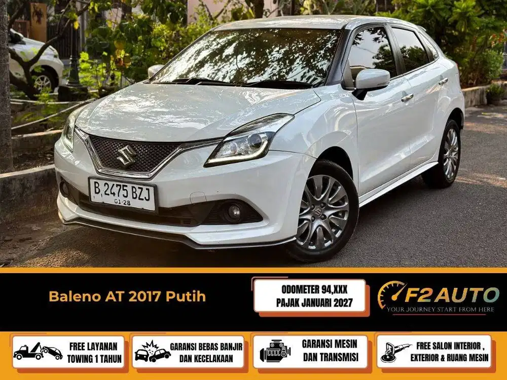 Suzuki Baleno AT 2017 Putih