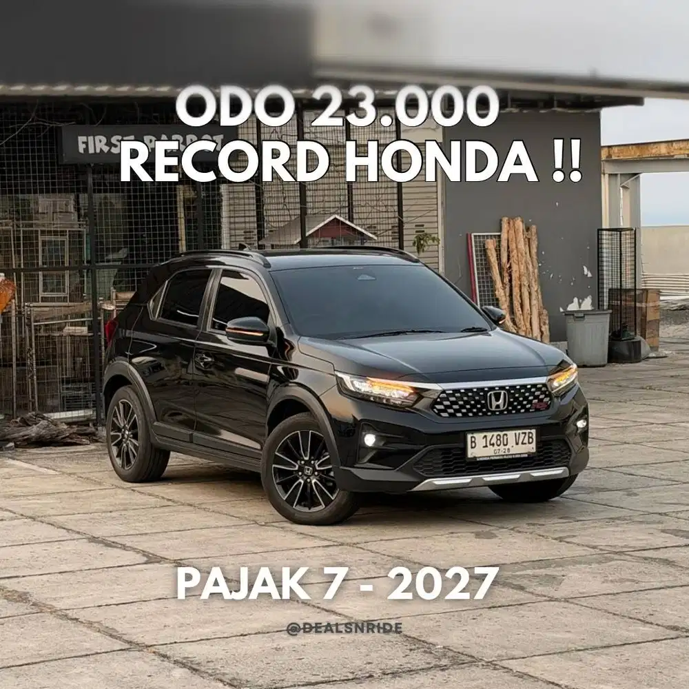 ODO 23.000 ANTIKK !! PAJAK 7/2027 HONDA WRV RS SENSING 2023 ANTIKK