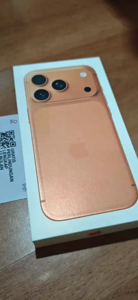Iphone 17 pro 256 Cosmic Orange 100% baru segel Resmi