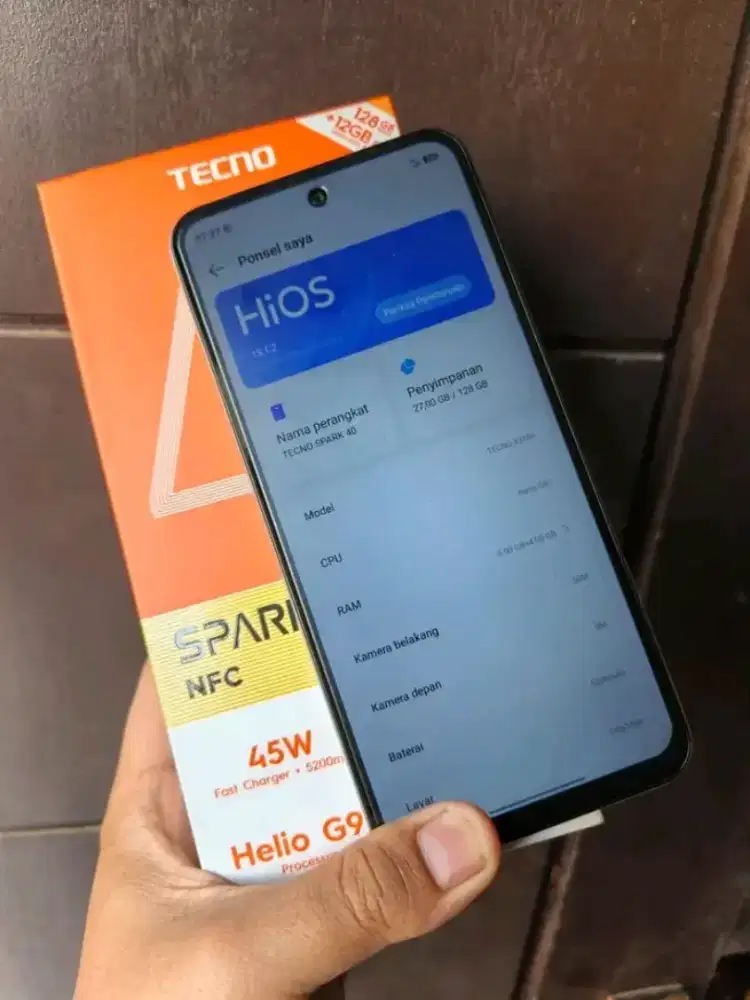 Tecno spark 40 NFC 6/128 GB