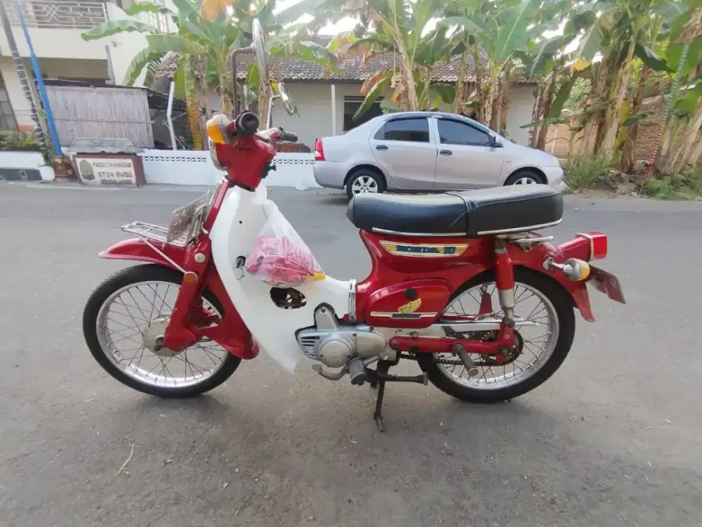 Honda c 70 plat D siap gas