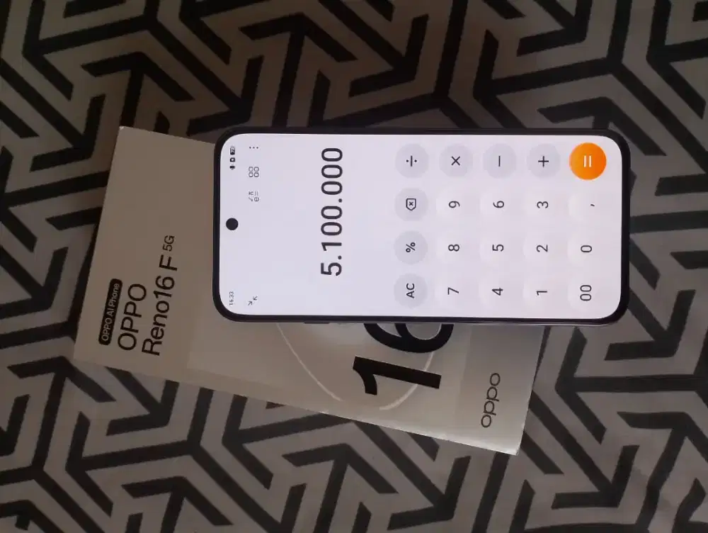 Oppo Reno 16F 8/128 Paling murah