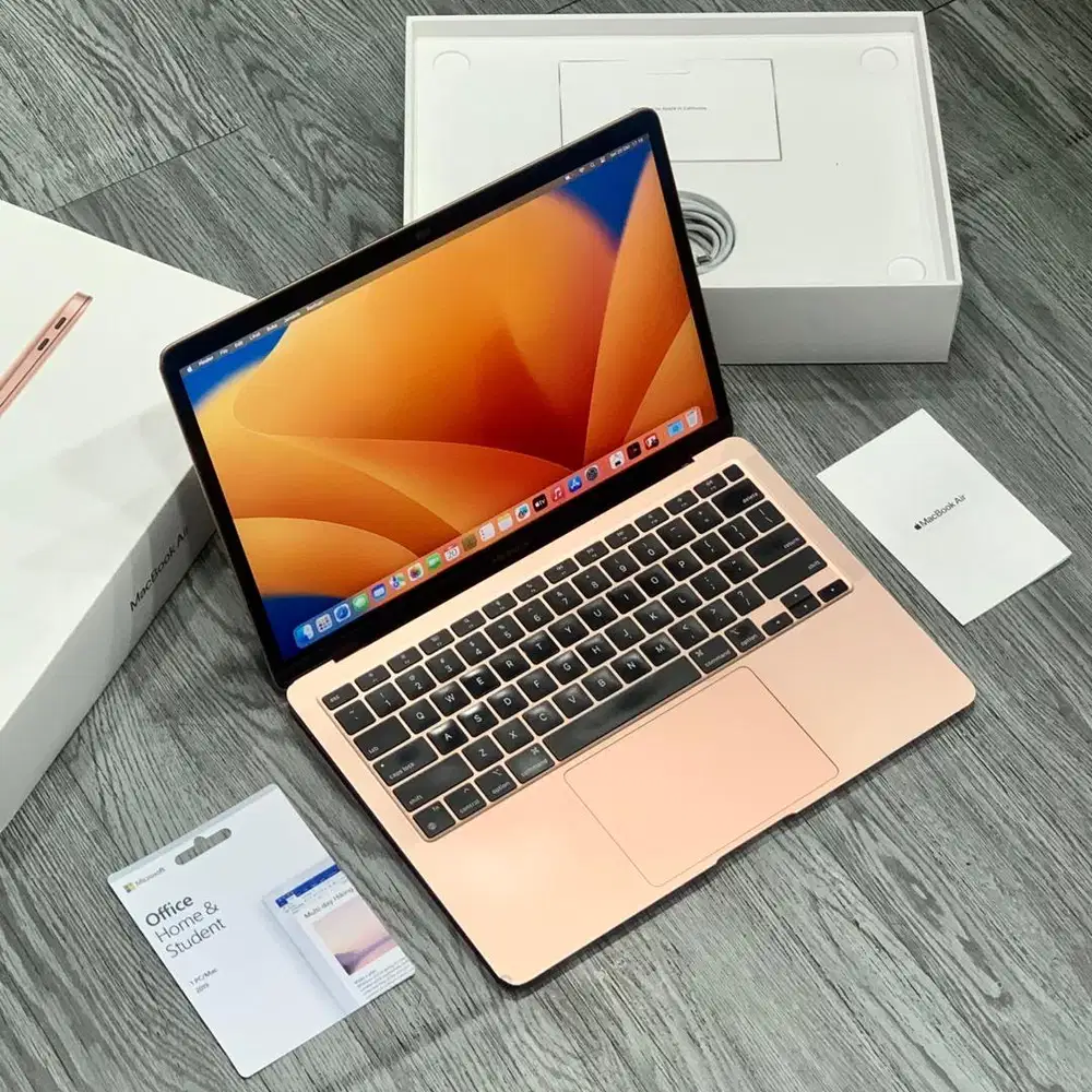 EX IBOX MACBOOK AIR M1 8GB/256GB LENGKAP ORI