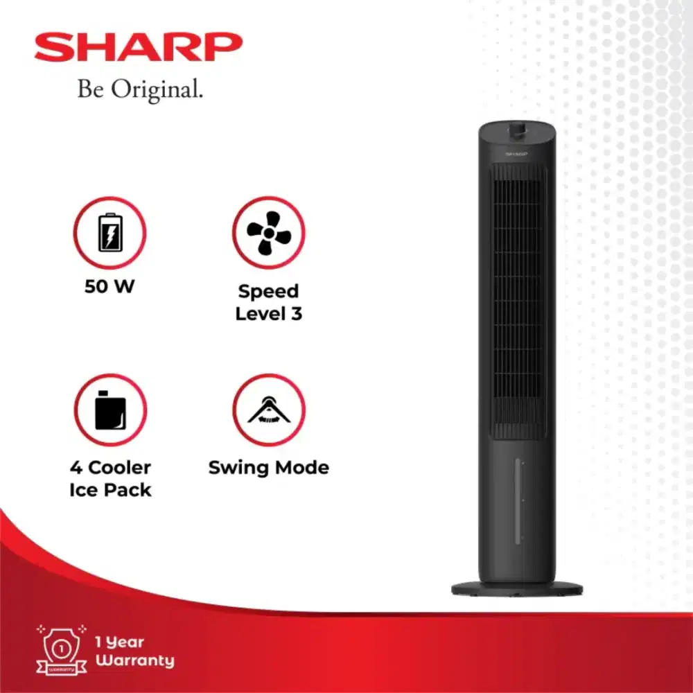 TERMURAH! CASH&KREDIT SHARP PJR34TYB AIRCOOLER WATER THANK 50WATT
