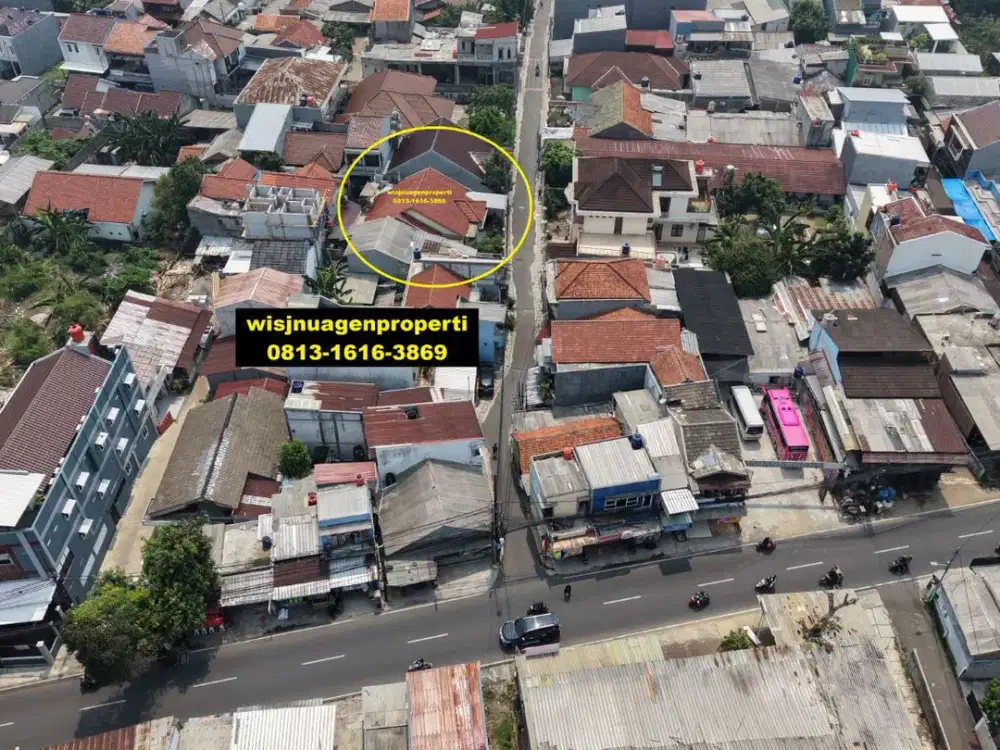 Rumah Cipedak dekat Jalan Raya M kahfi 1 Jagakarsa