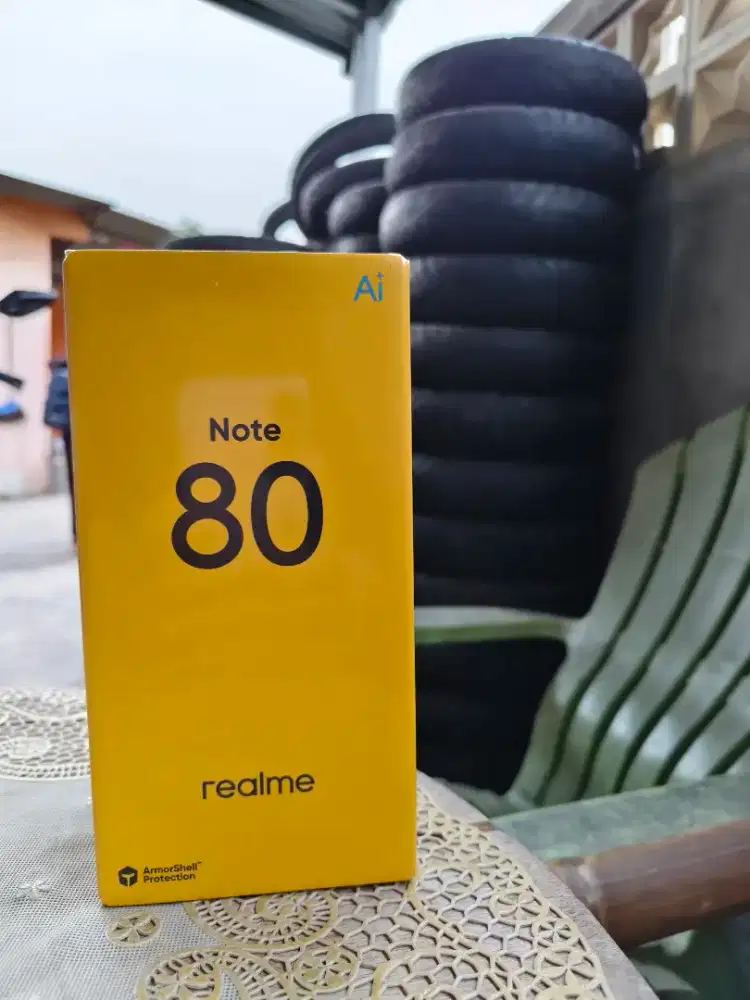 Segel fresh REalme note 80