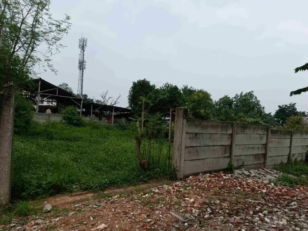Tanah Kavling Strategis 482m2 dekat pintu TOL Pamulang