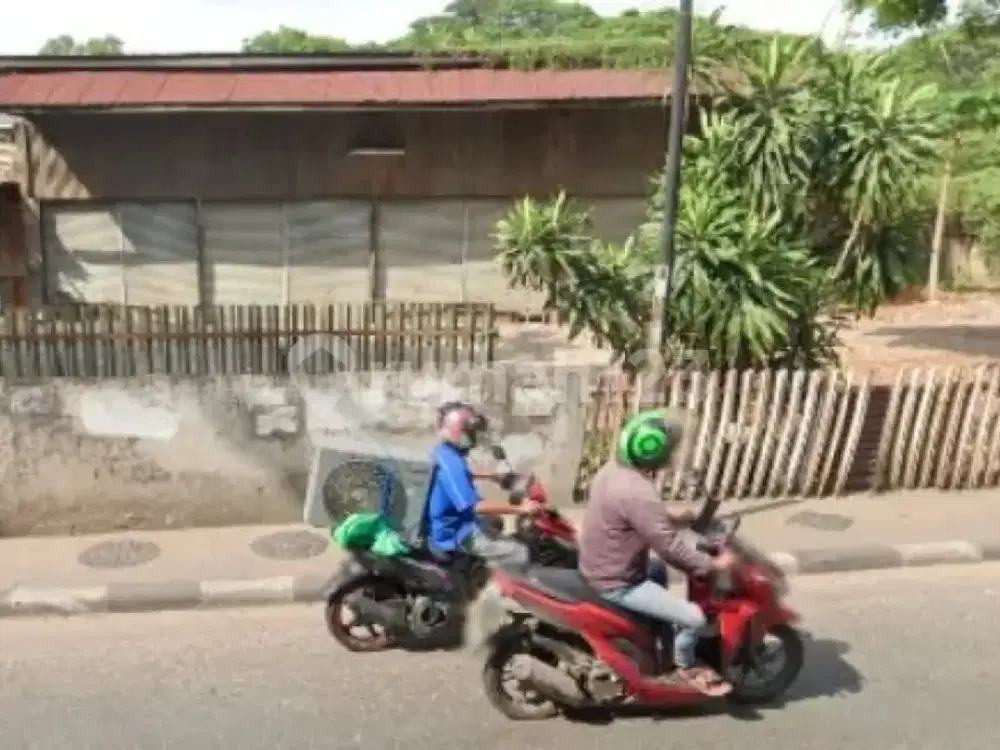 Tanah Eks Gudang di Jalan Propinsi Cengkareng Jakarta Barat