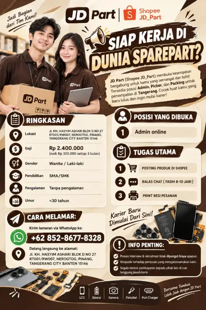 REKRUTMEN ADMIN ONLINE