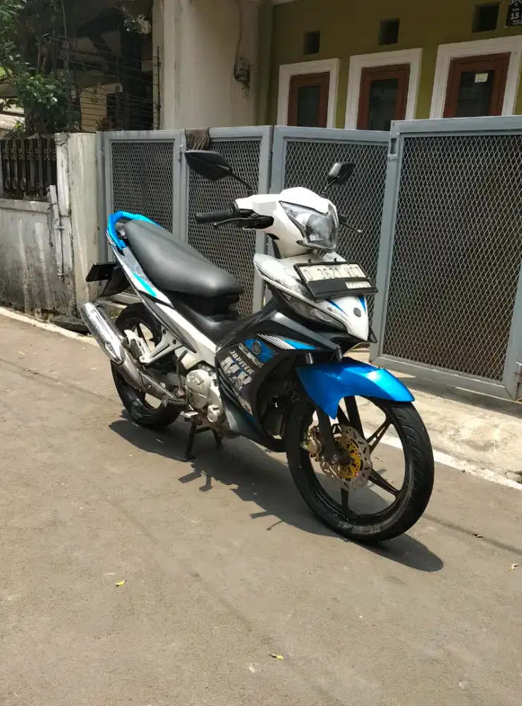 Yamaha Jupiter MX New 135 DD CW 2013 Ors Mulus Lengkap Pajak Telat