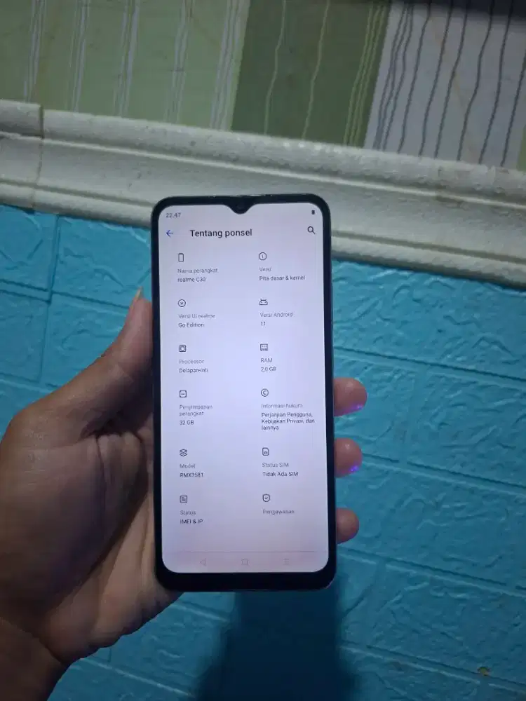 Realme c30 ram 2/32 mulus batangan