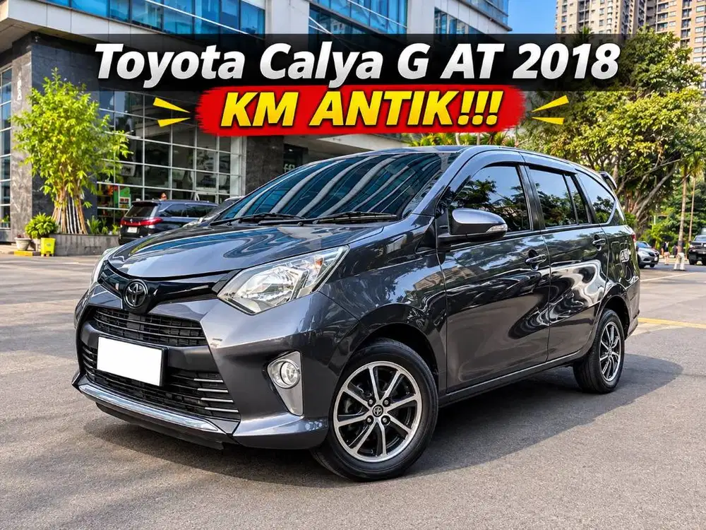 (KM 63rb) Toyota Calya 1.2 G AT 2018 //  Sigra R E mt 2019