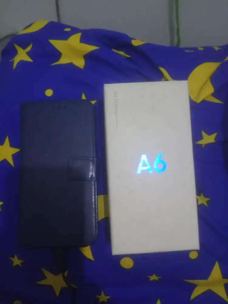 Dijual samsung A6 kondisi mulus
