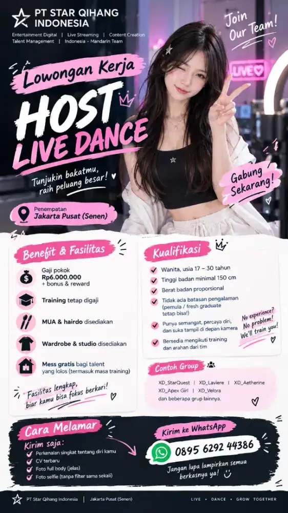 Host Live Dance