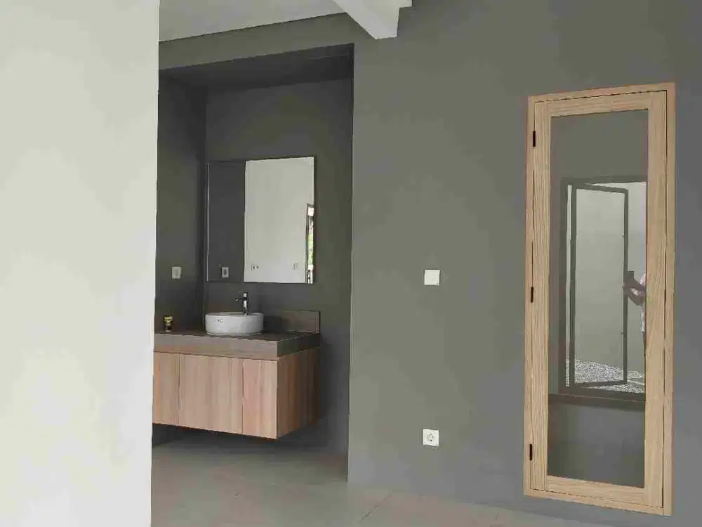 Rumah Ngantong arsitektur desain Brand new Nusa Loka BSD city