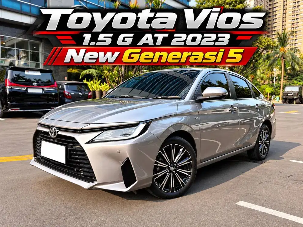 Toyota new Vios 1.5 G AT 2023 // TSS 2024