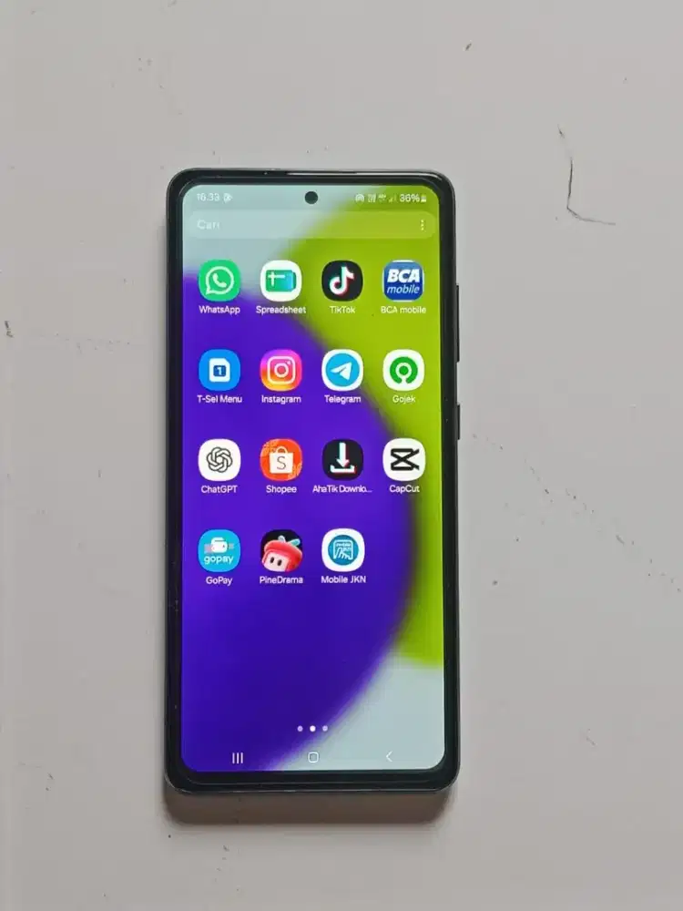 HP Samsung A52 second