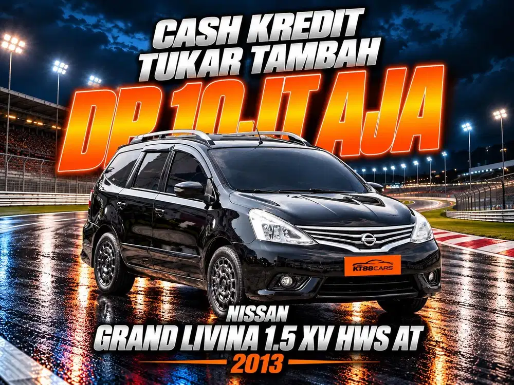 DP 10Jt Bergaransi GRAND LIVINA 1.5 XV HWS AT 2013