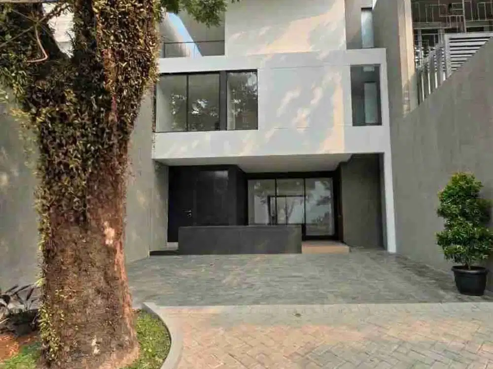 Rumah Brand New 3 Lantai Rooftop dengan Infinite View Delatinos bsd city