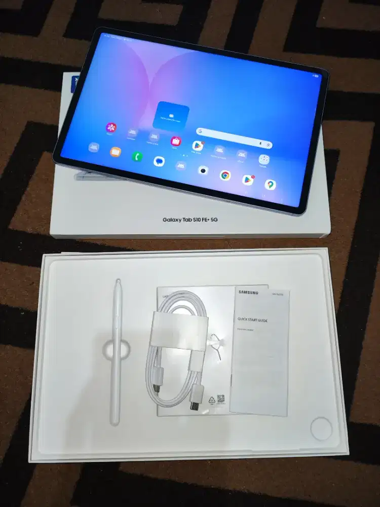Samsung tab S10 FE+ 5G ram 12/256gb
