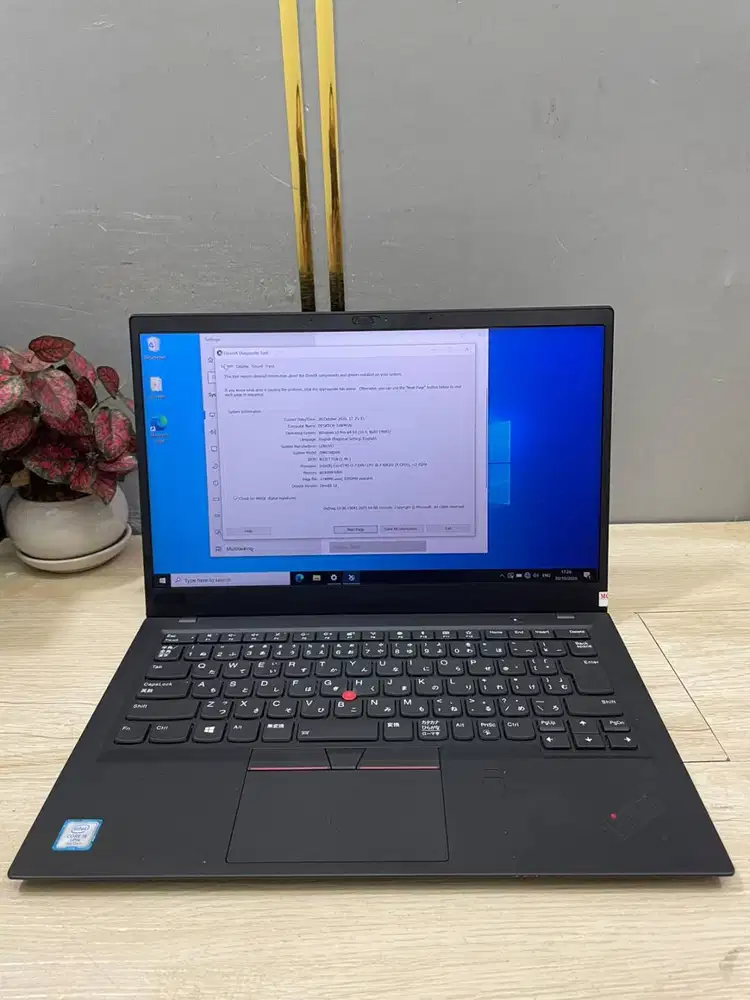 LAPTOP LENOVO X1 CARBON i5 GEN7 8/128 LAYAR 14 INCH *ET