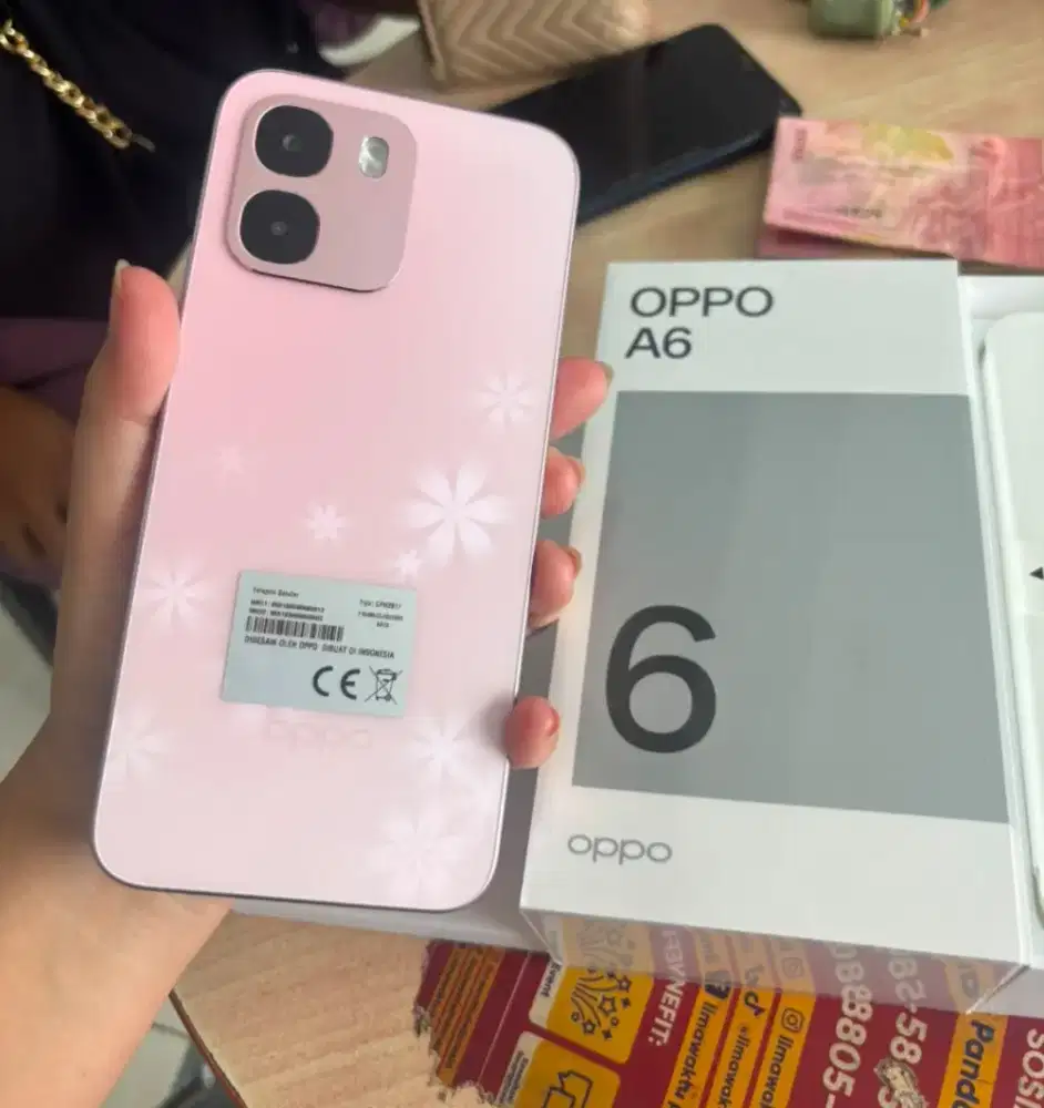 OPPO A6 NFC WARNA PINK PALING DI CARI COD FREE ONGKIR