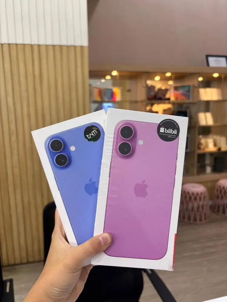 CICILAN IPHONE 16 128GB NEW GARANSI RESMI INDONESIA
