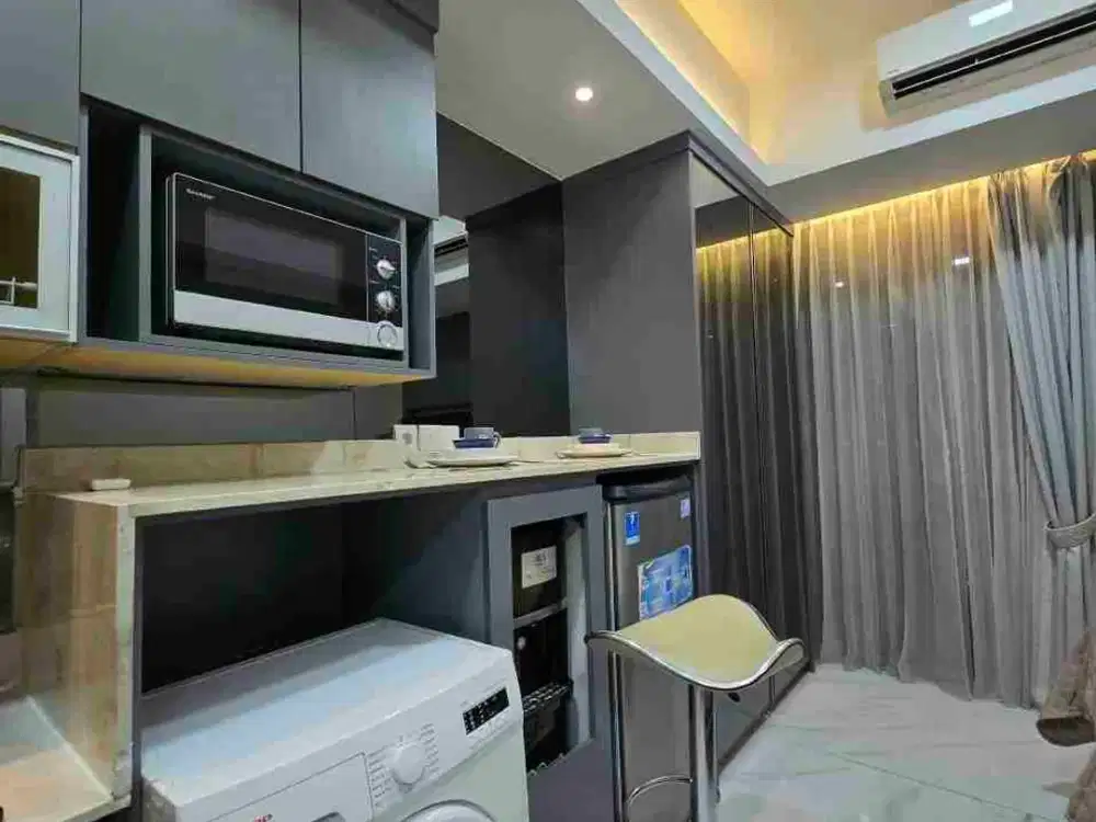 Sewa Unit Apartemen Taman Anggrek Jakbar Tipe Studio Furnished dan High Floor