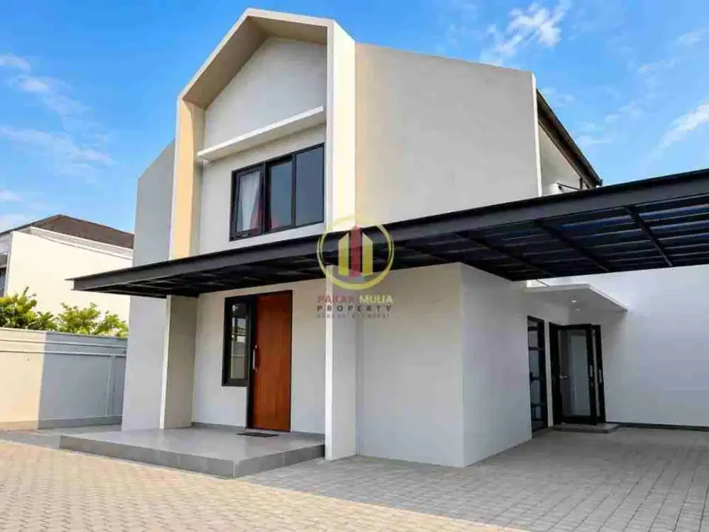 RUMAH BARU LUX BERGAYA MINIMALIS MODERN DI SETRADUTA BANDUNG