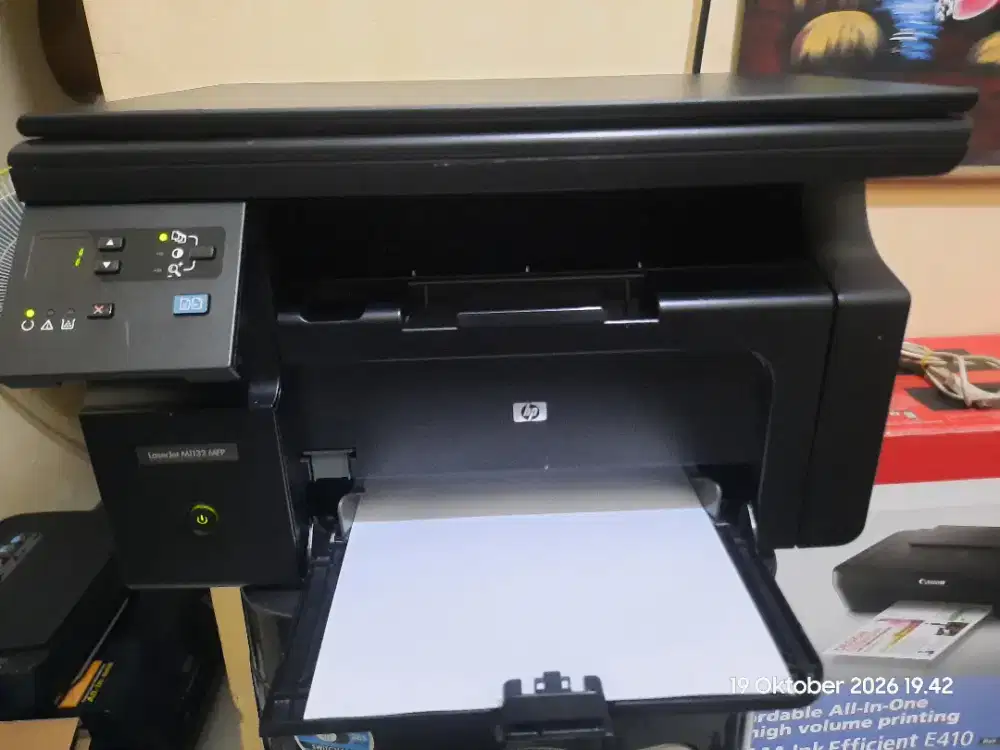 Printer hp laser copy print scan siap pakai