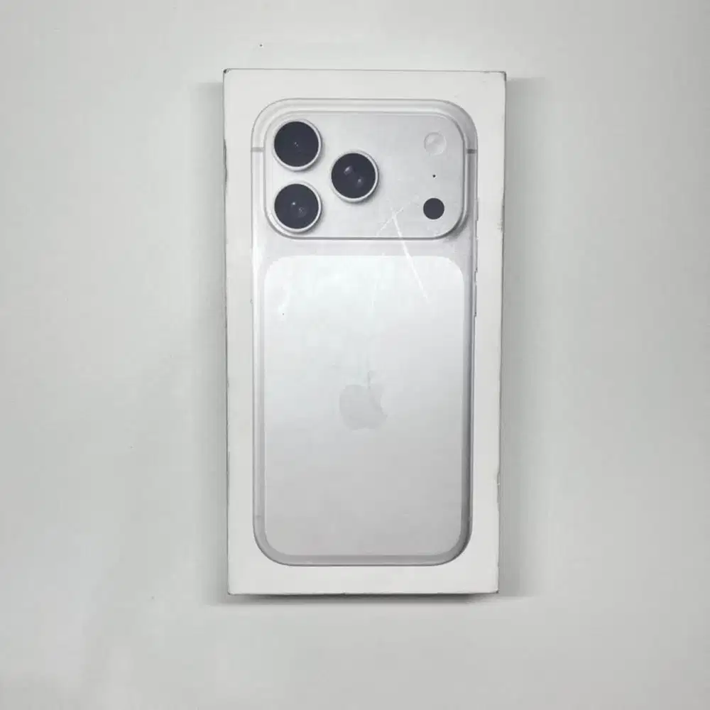 iPhone 17 Pro 256GB Silver Garansi Resmi iBox 2027