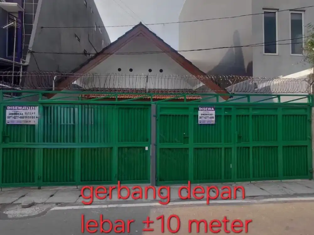 Disewakan Rumah 1,5 Lantai di Kramat Kwitang Senen – Cocok untuk Kos, Kantor & Mess
