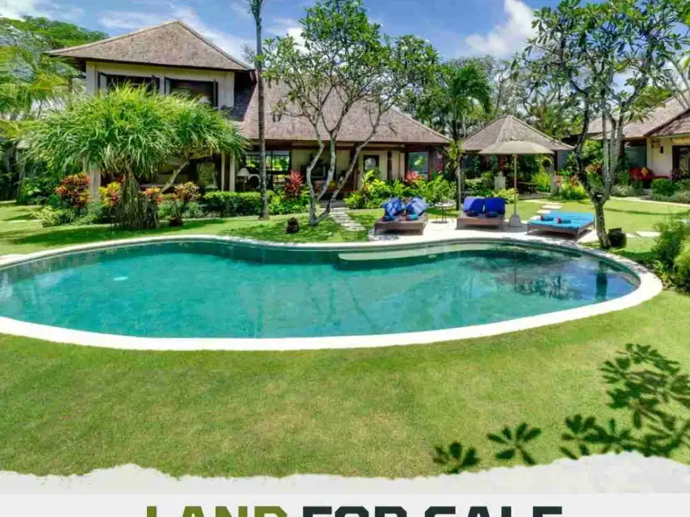 Dijual tanah di Jln. raya utama pantai Batu bolong Canggu - Bali