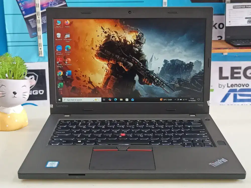 Laptop bekase Lenovo Thinkpad T460P Intel Core i7-Gen6, Nvidia 940MX