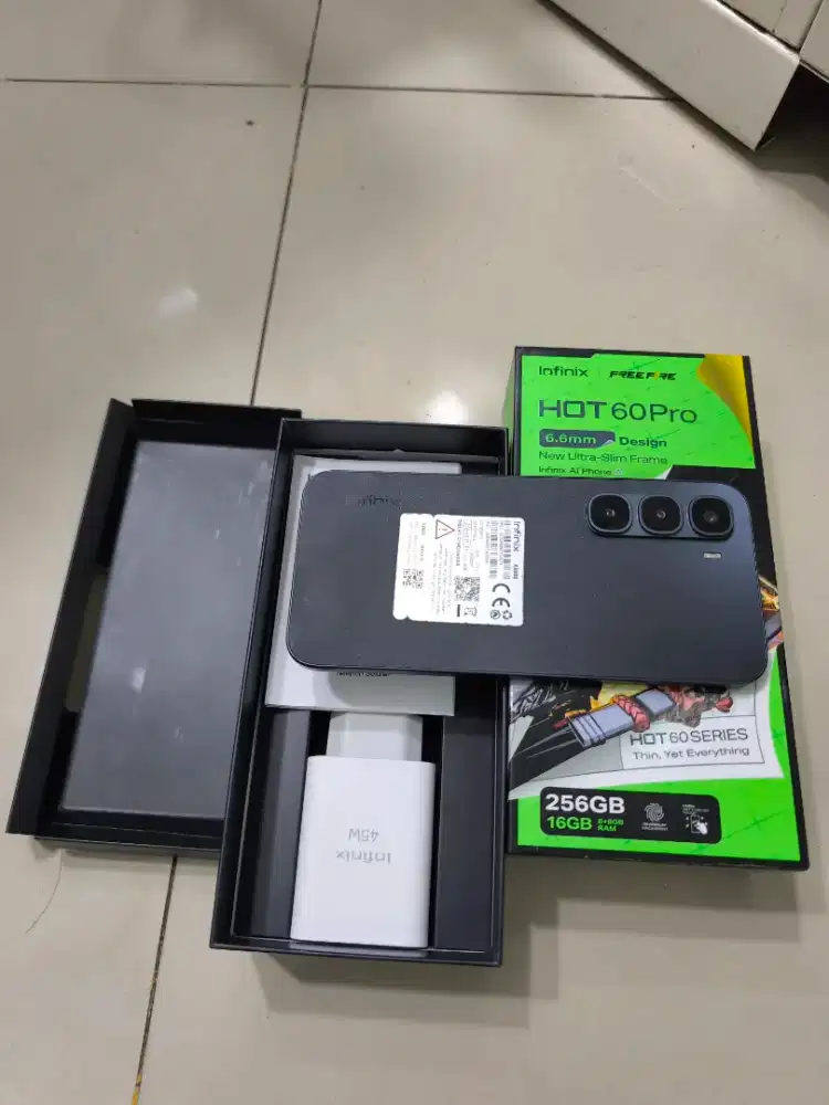 Infinix Hot 60 Pro 8/256 mulus lus fullset