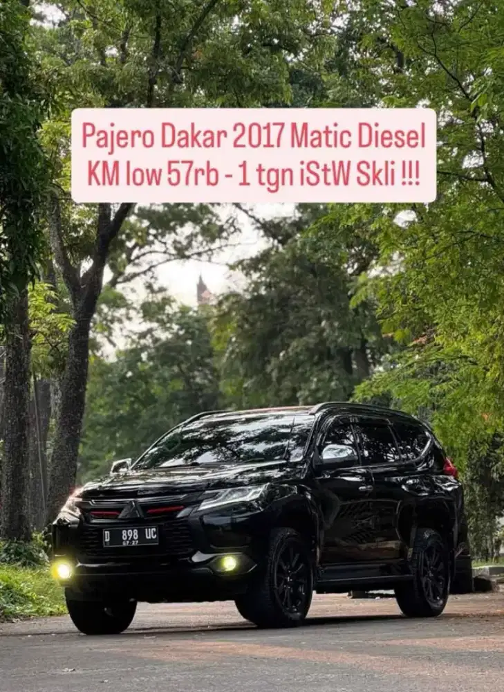 Pajero Dakar 2017 matic ANTiiKk Pisan..
- KM low 57rb