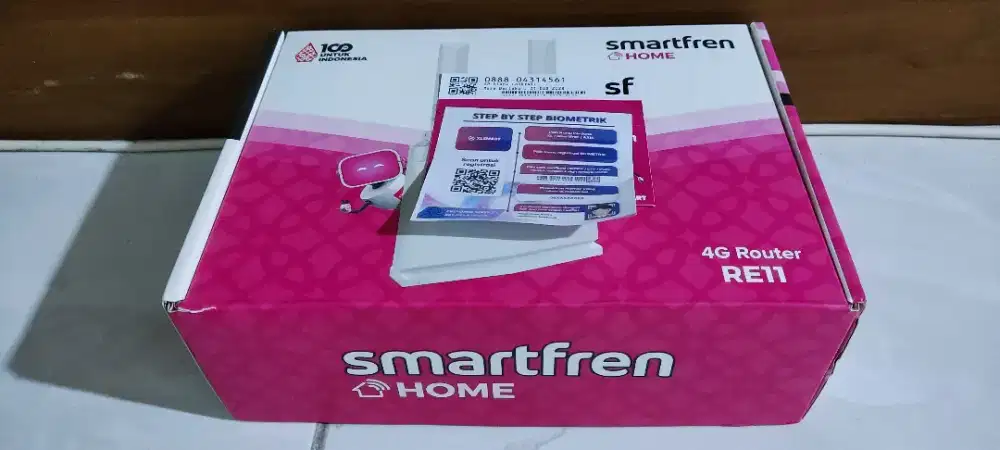 Modem Wifi Smartfren Home 4G Router RE11 Rosa