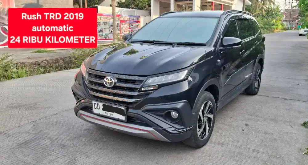 Rush TRD 2019 automatic 24 RIBU KILOMETER