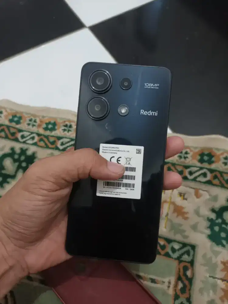Redmi Note 13 8/128 GB Nominus Mulus Hp cas fast cas