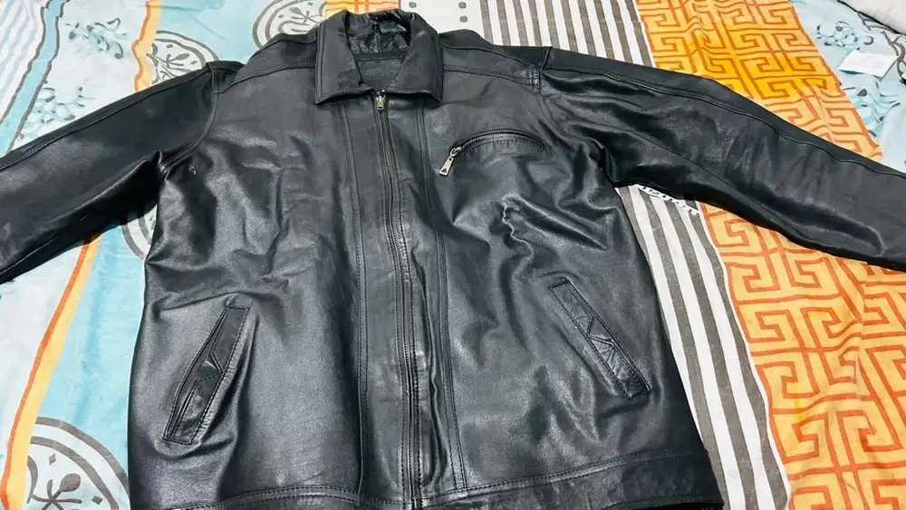 Jaket kulit xl jarang pakai