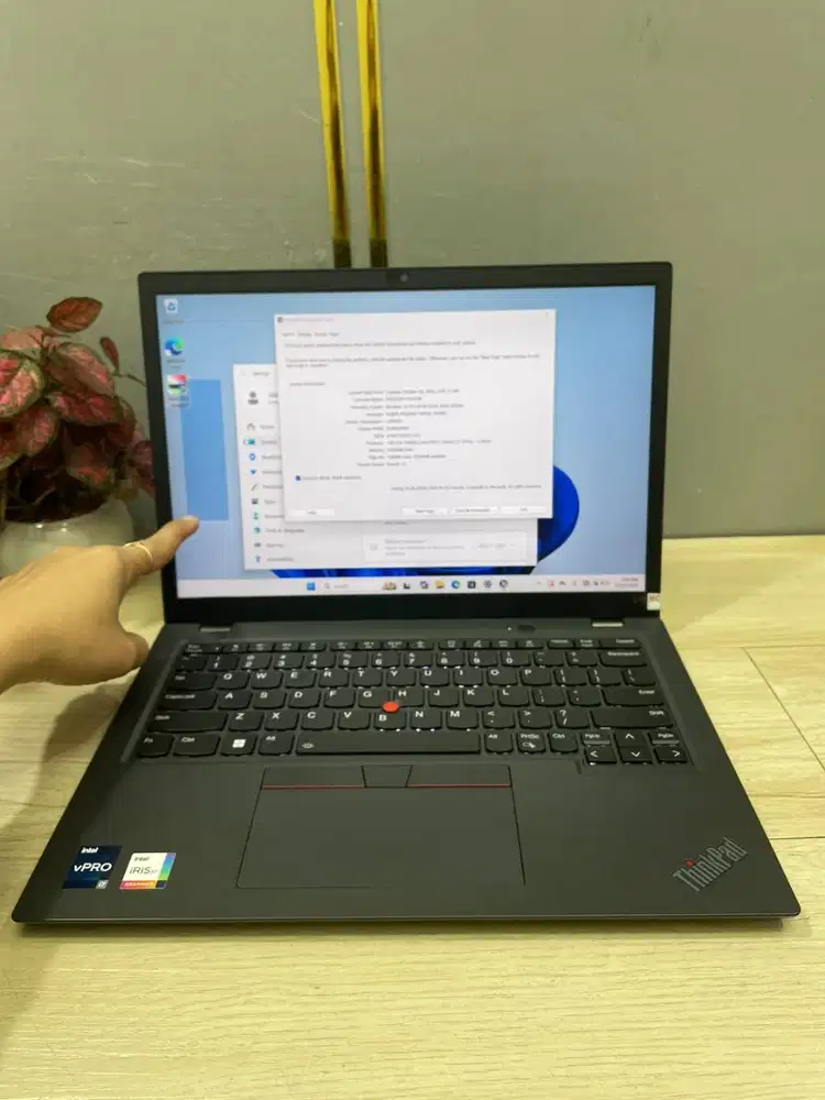 Laptop lenovo L13 I7 gen12 32gb nvme 512 sekolah kuliah th 2022/2023