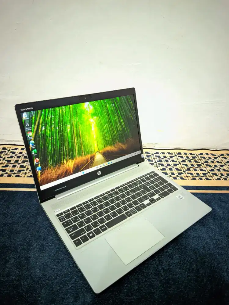 Laptop Layar 15 Inci HP ProBook 450 G7 i5 Gen 10 Numpad Keyboard Mulus