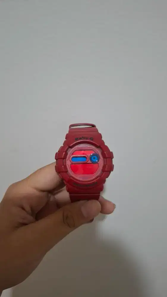 Jam tangan BABY G warna merah