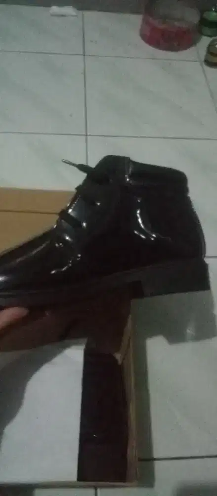 Sepatu PDH tali