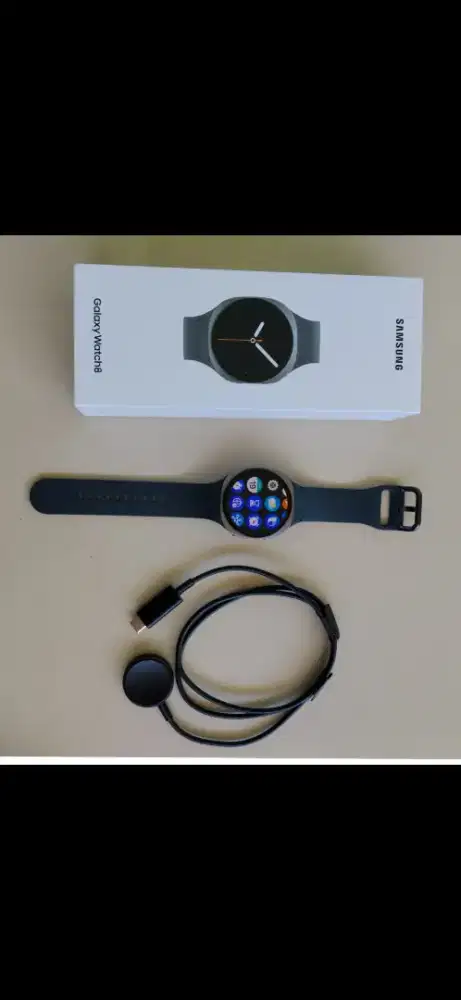 Samsung Galaxy watch 8 , 40 mm hitam , br pake 1 bln