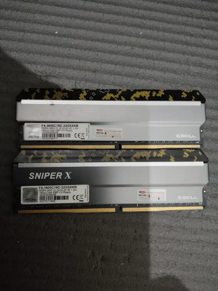 Ram 32gb 16x16..3600mhz sniper x