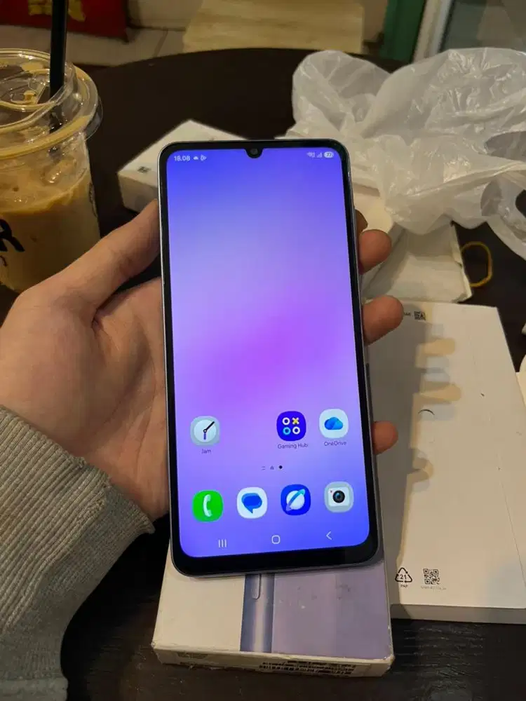 samsung a07 6/128gb fullset mulus